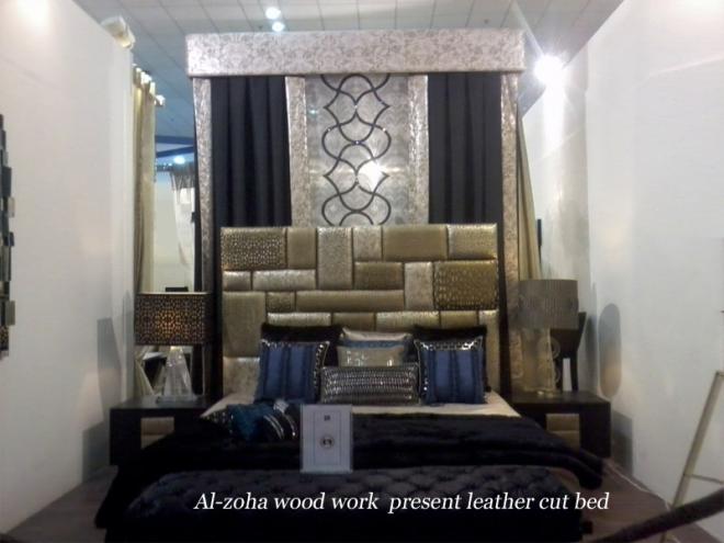 Leather cut bed